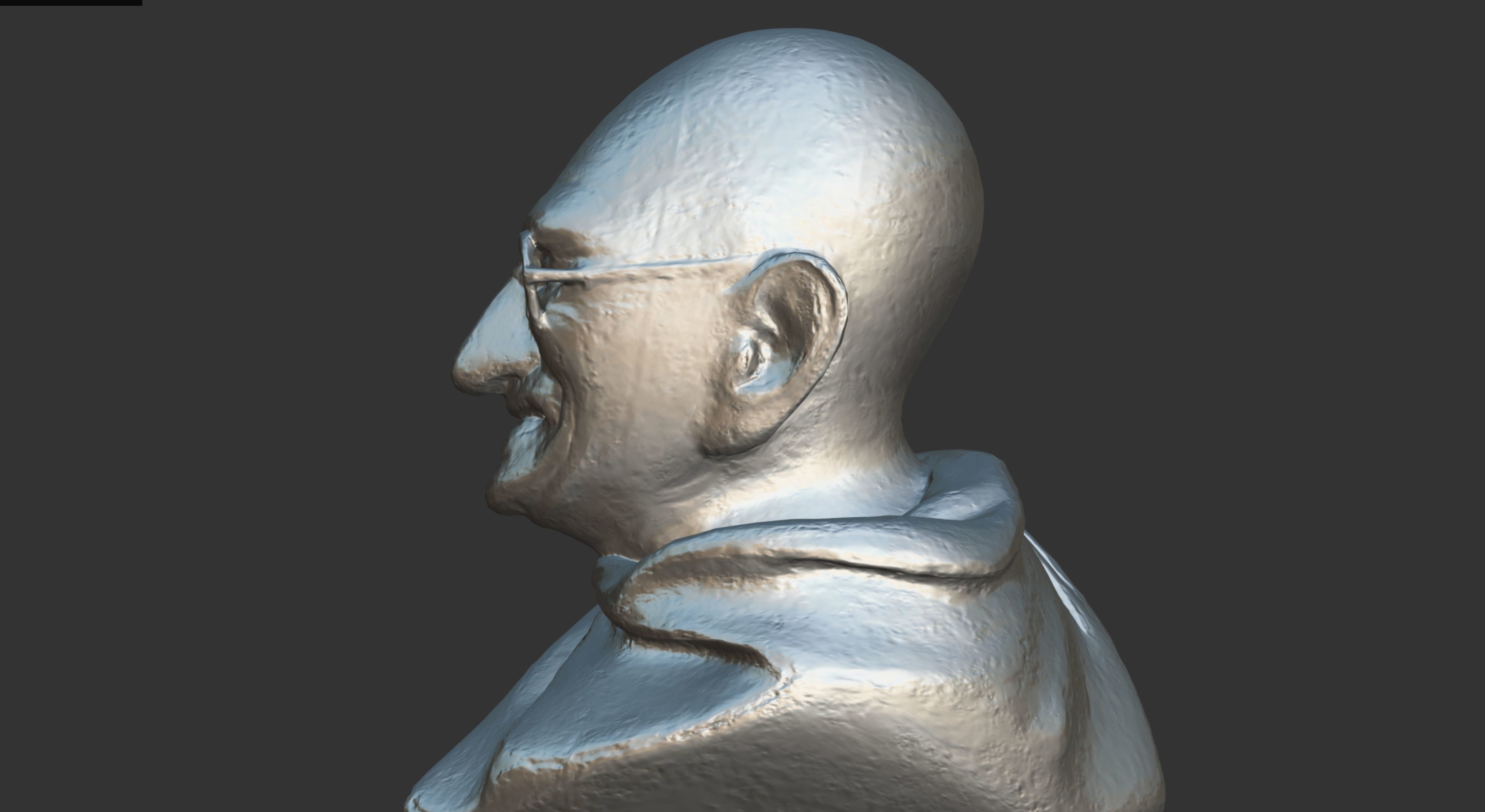 Ivory Gandhi v1 3DP 3D print model_79