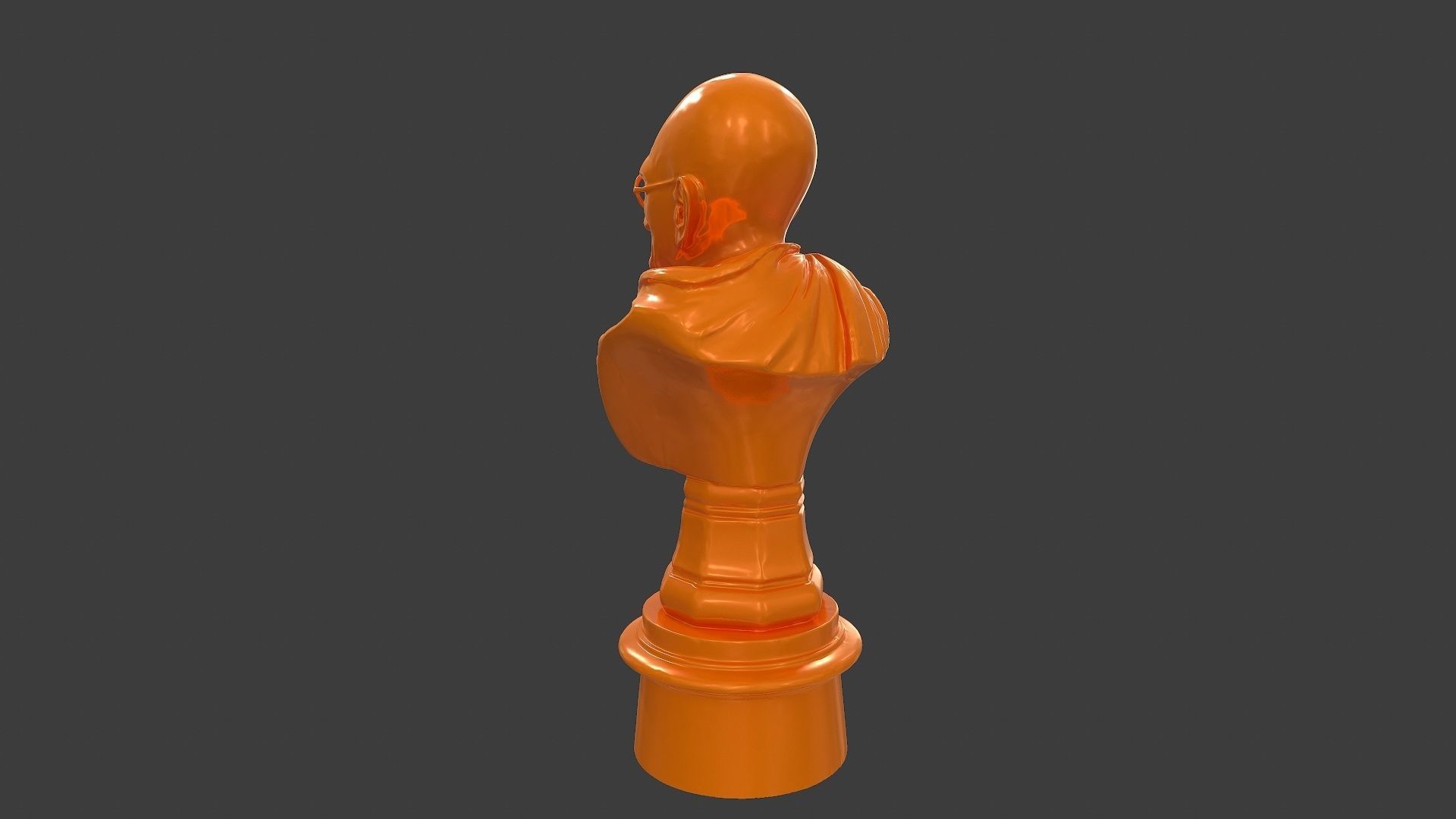 Ivory Gandhi v1 3DP 3D print model_59