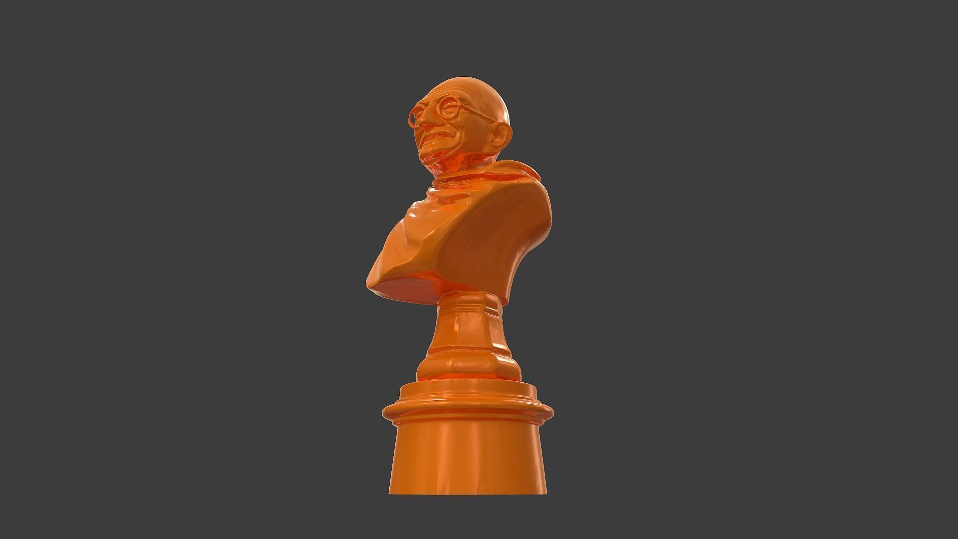 Ivory Gandhi v1 3DP 3D print model_26