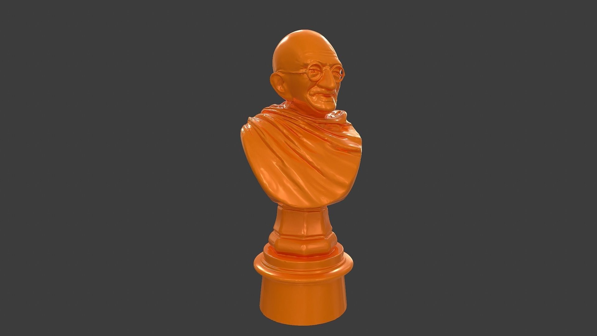 Ivory Gandhi v1 3DP 3D print model_42