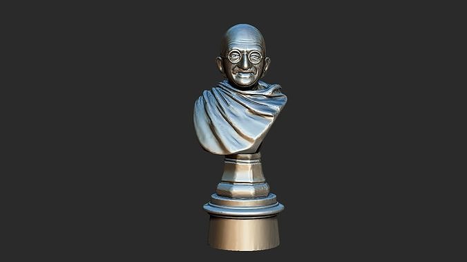 Ivory Gandhi v1 3DP 3D print model