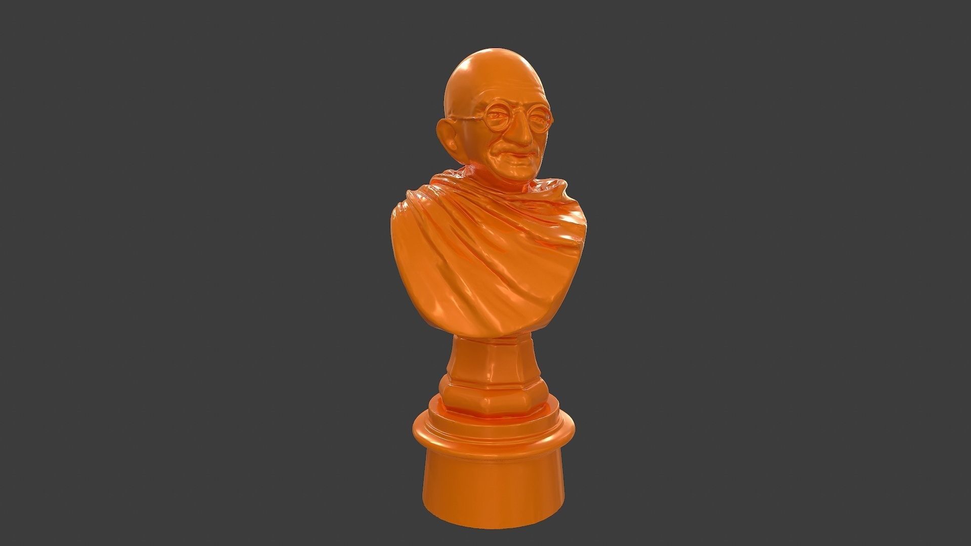 Ivory Gandhi v1 3DP 3D print model_10