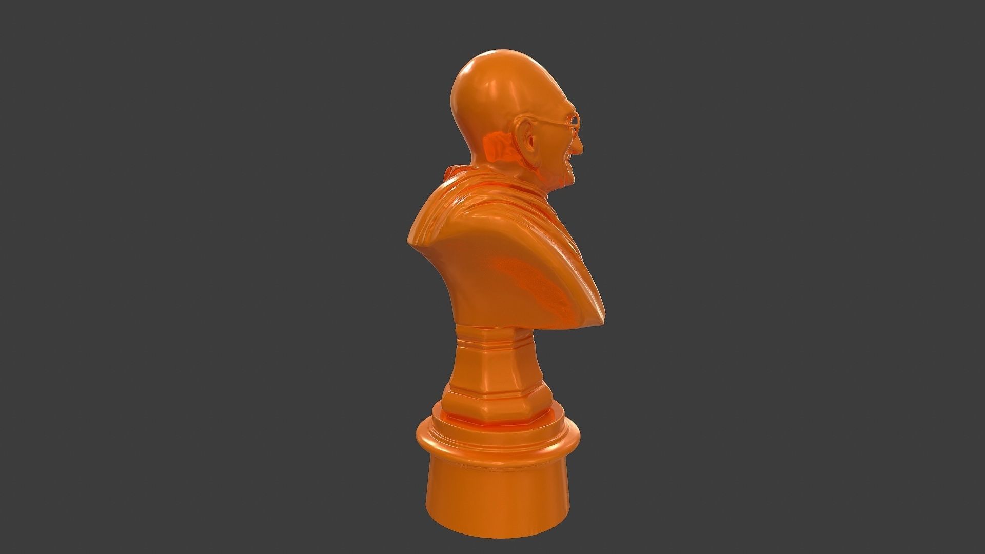 Ivory Gandhi v1 3DP 3D print model_50