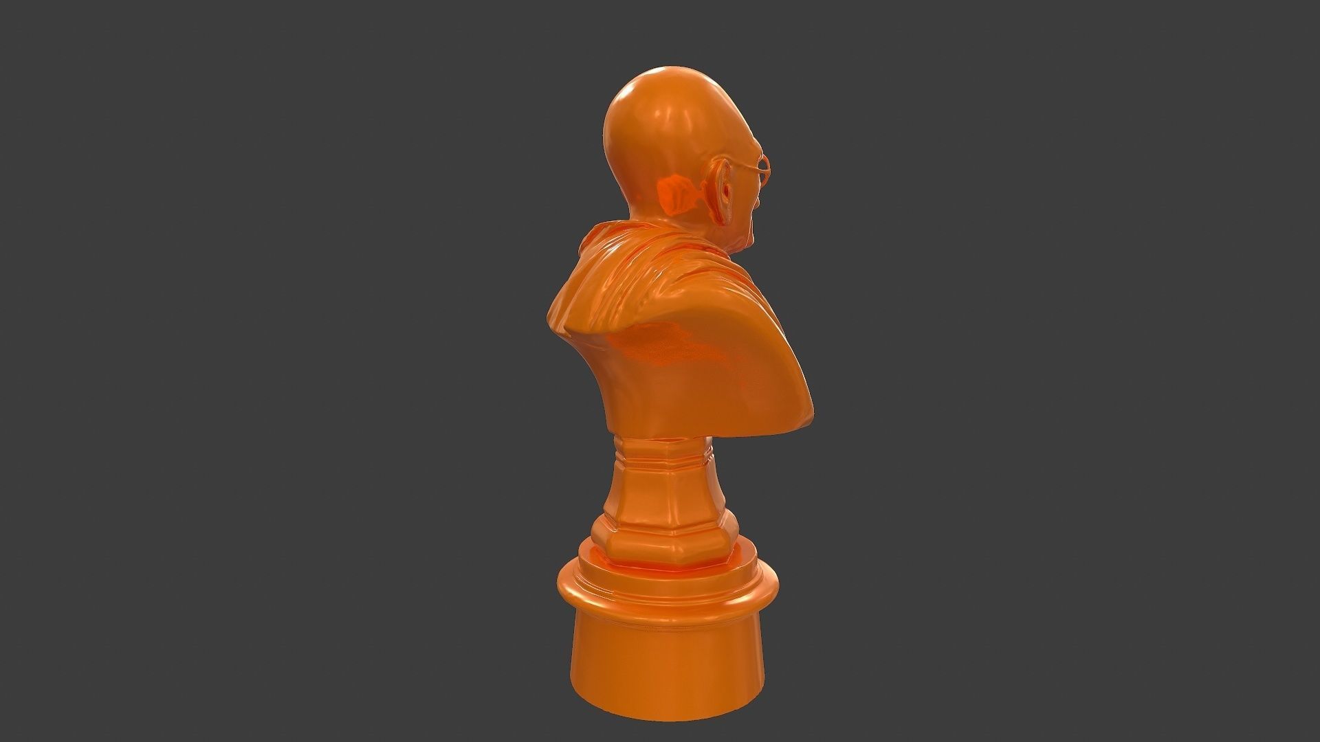 Ivory Gandhi v1 3DP 3D print model_52