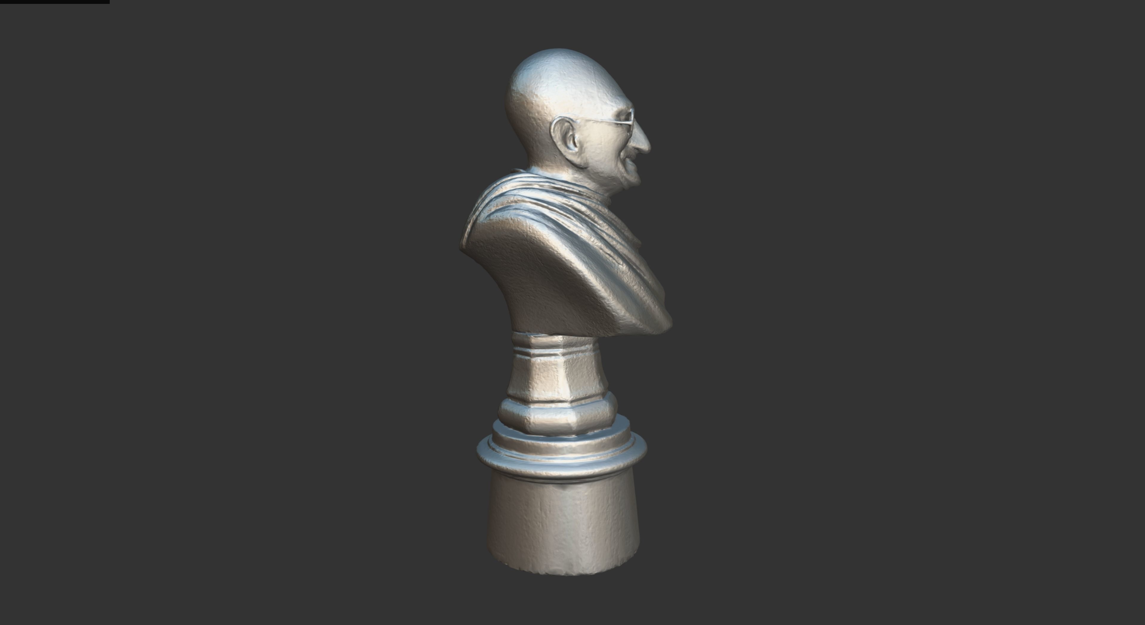 Ivory Gandhi v1 3DP 3D print model_78