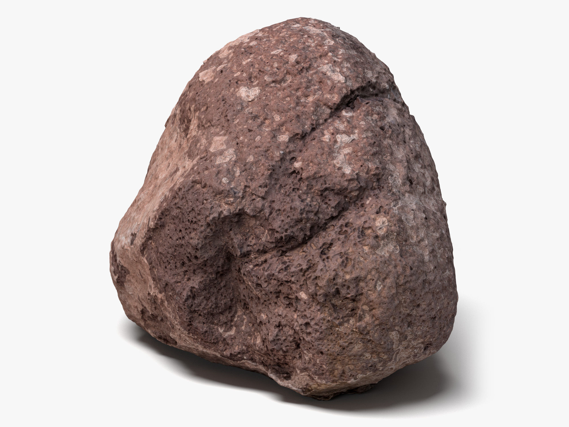 Rock 02 - 16K Scan Low-poly 3D model_1