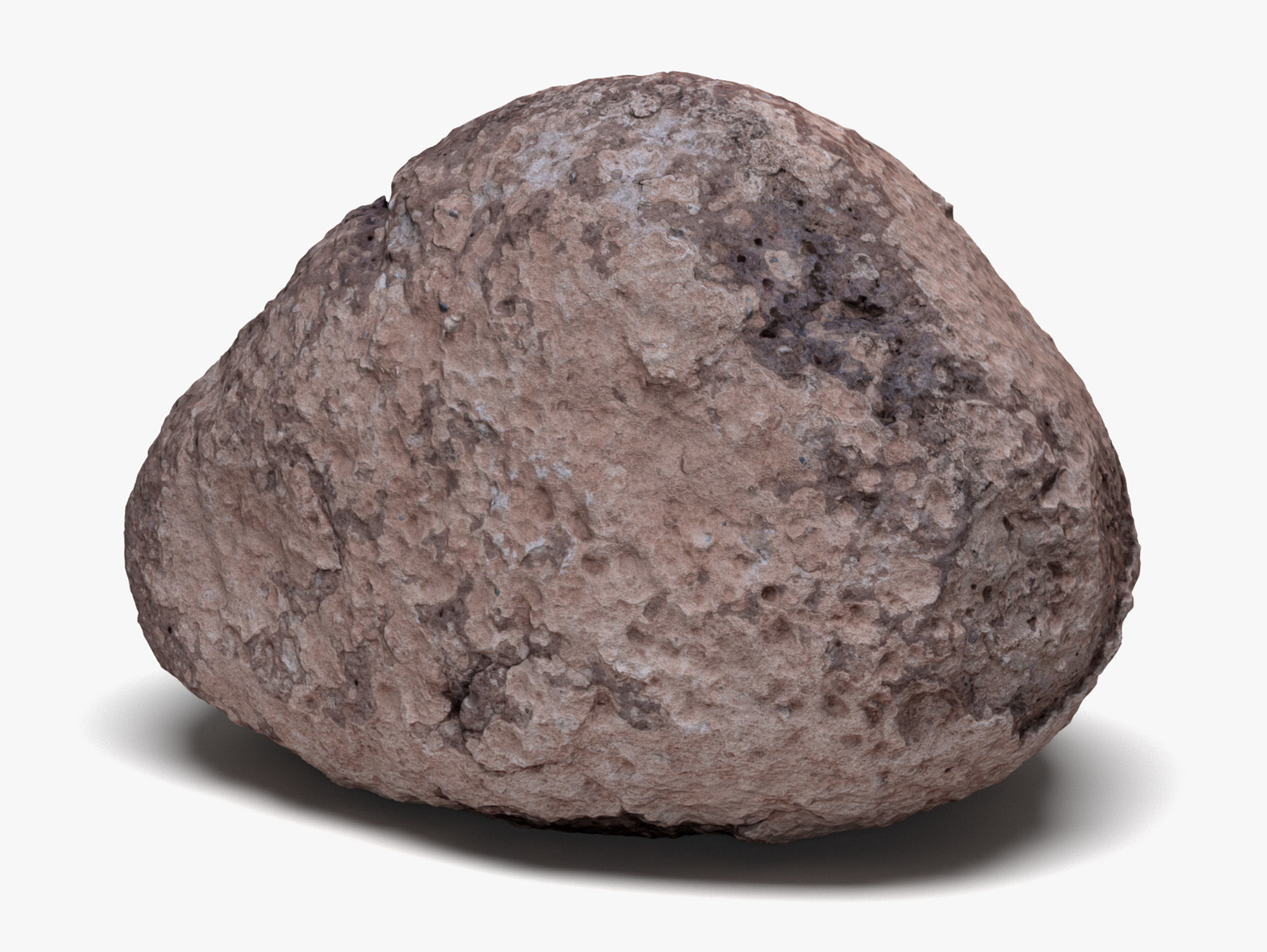 Rock 02 - 16K Scan Low-poly 3D model_4