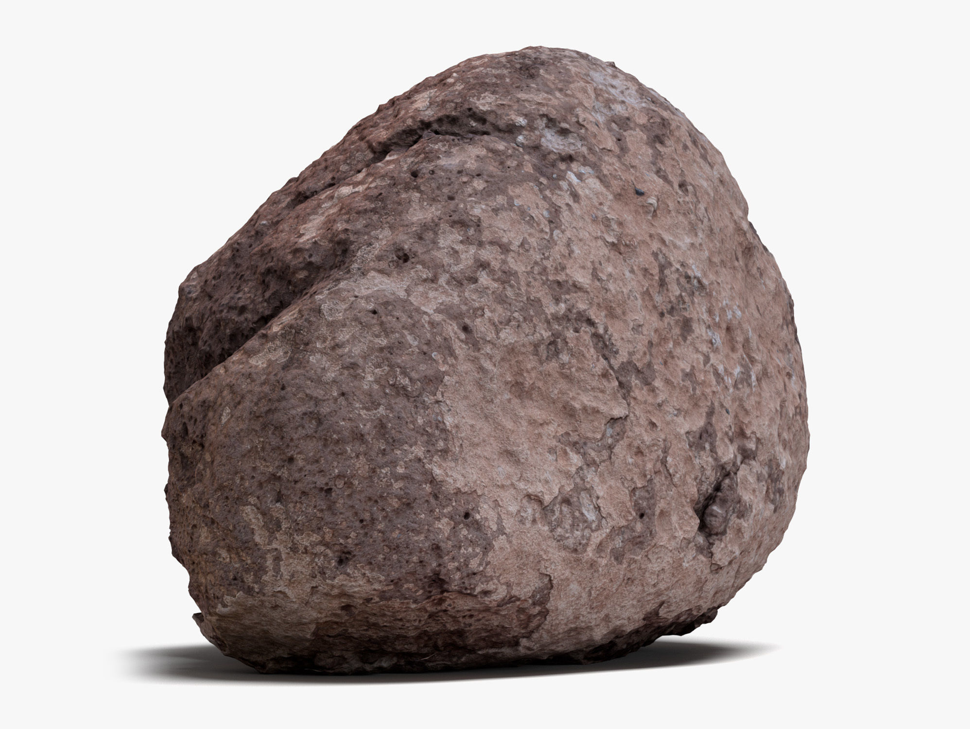 Rock 02 - 16K Scan Low-poly 3D model_2