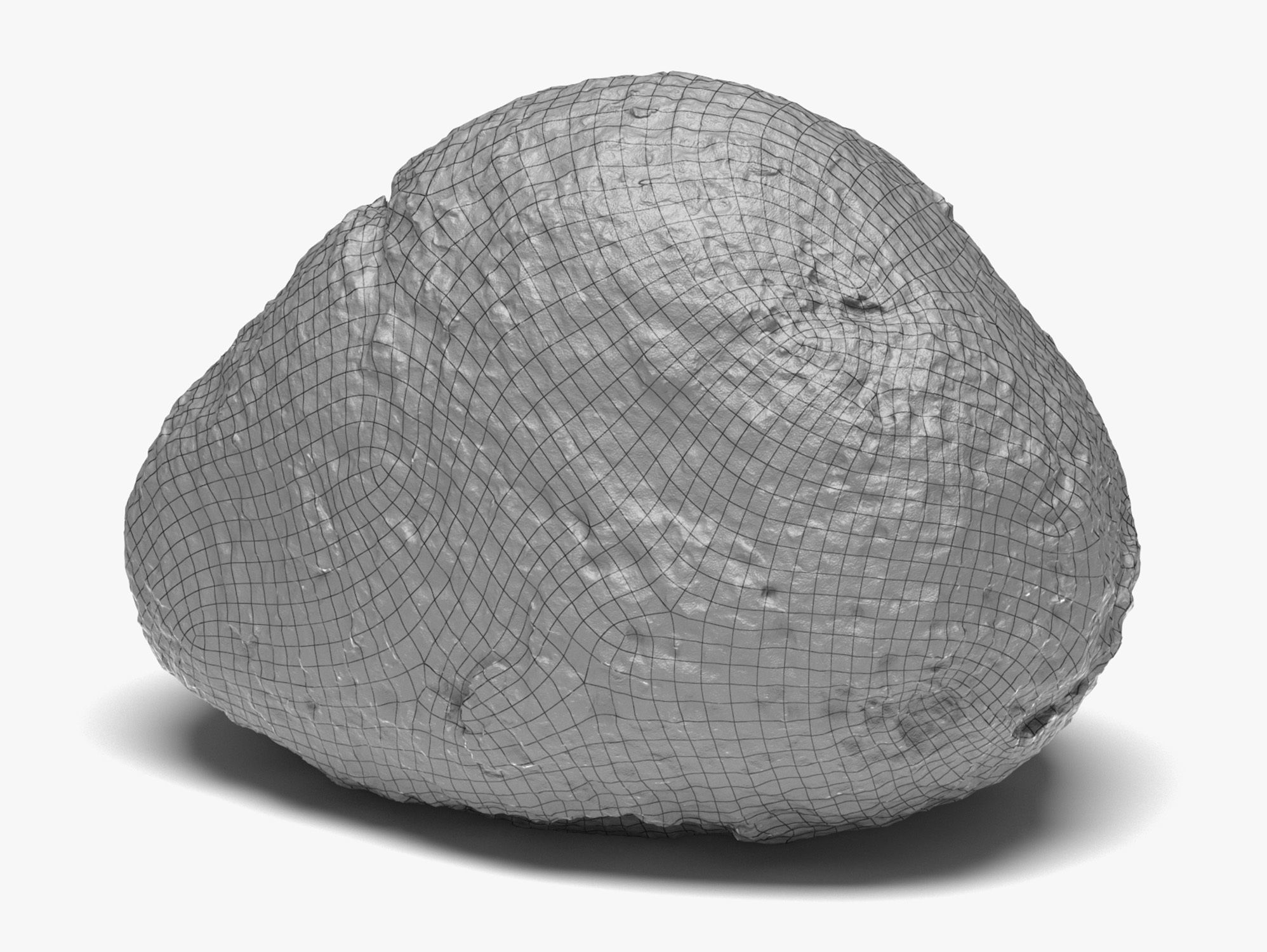 Rock 02 - 16K Scan Low-poly 3D model_6