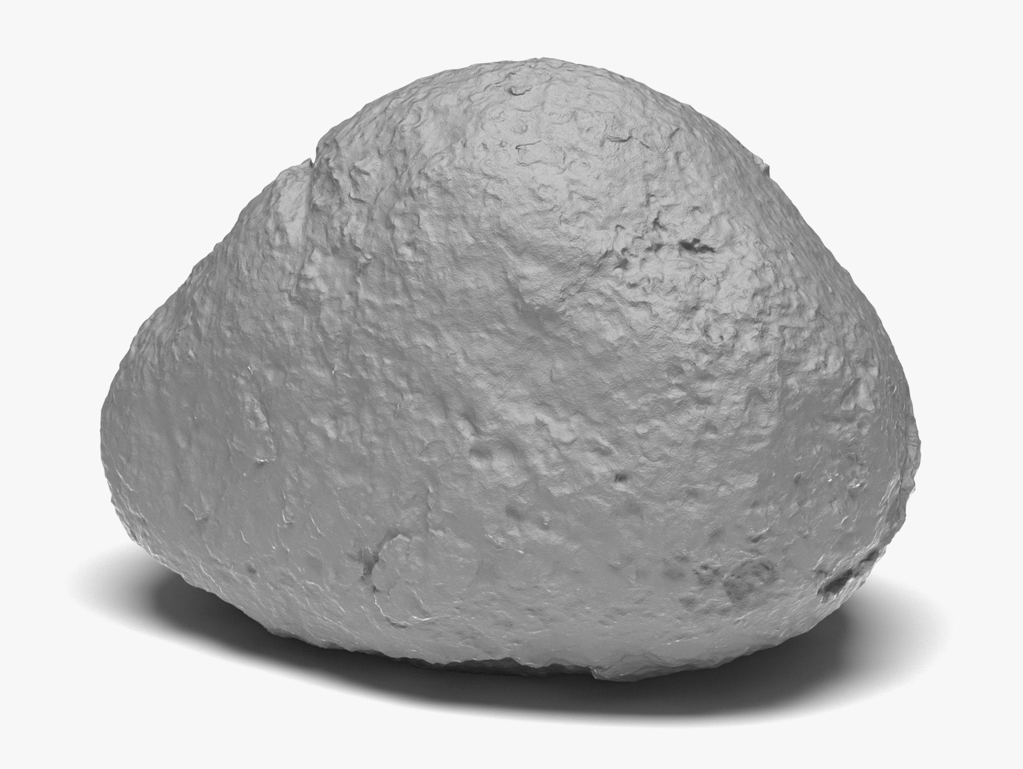 Rock 02 - 16K Scan Low-poly 3D model_5