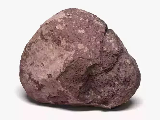 Rock 02 - 16K Scan Low-poly 3D model