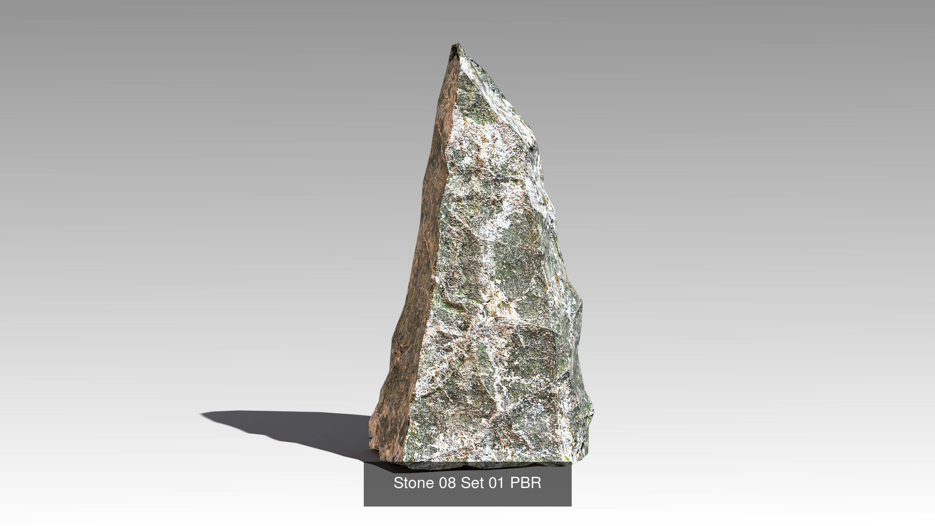 PBR Stones Set 01 3D Model Collection_9