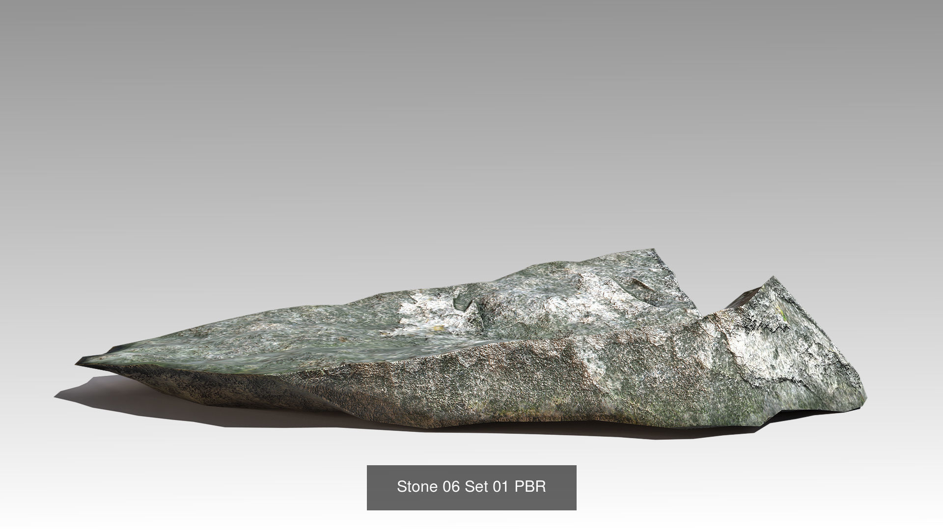 PBR Stones Set 01 3D Model Collection_7