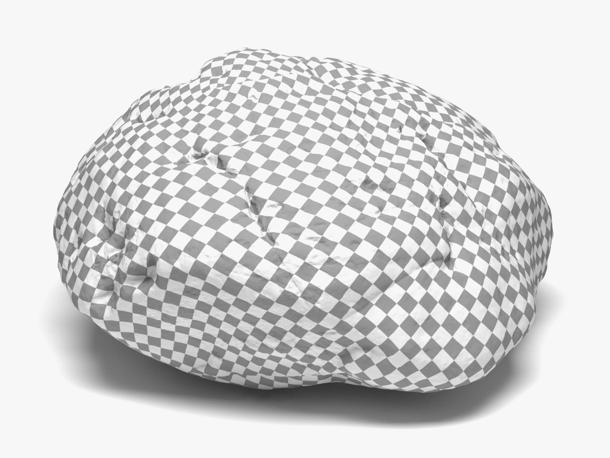 Rock 03 - 8K Scan Low-poly 3D model_7