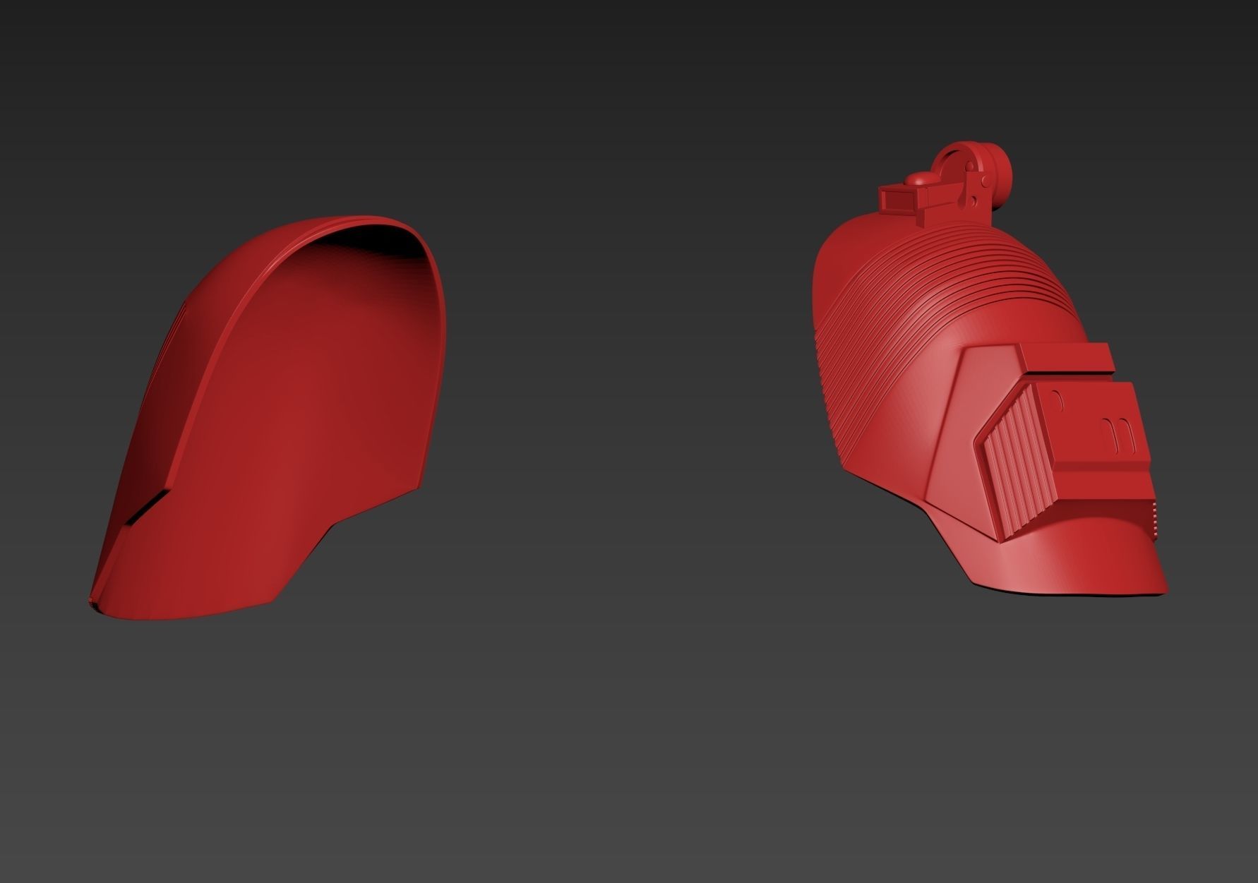 Star Wars EP9 The Rise of Skywalker Sith Trooper Shoulder Armour 3D print model_5