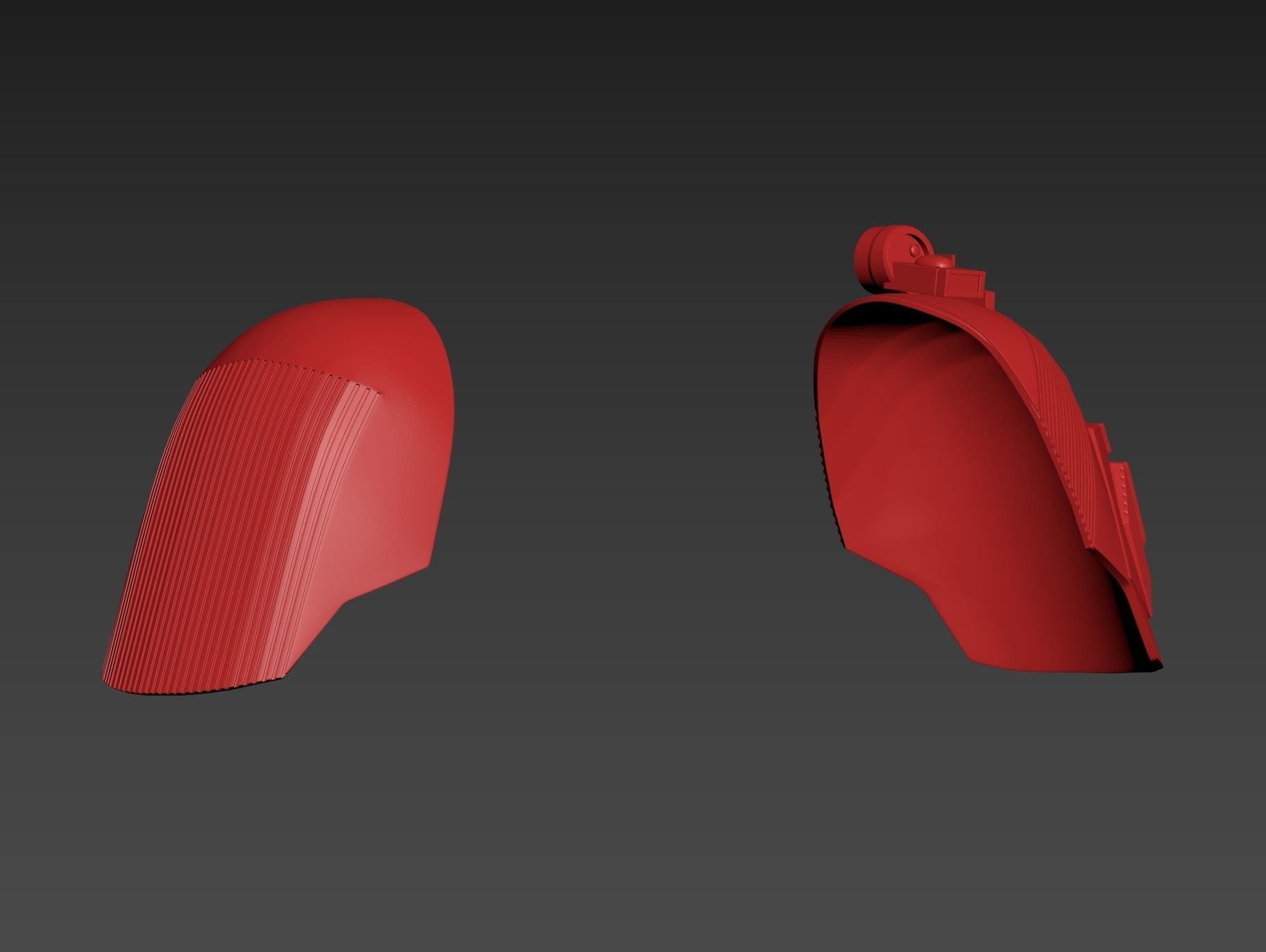 Star Wars EP9 The Rise of Skywalker Sith Trooper Shoulder Armour 3D print model_2