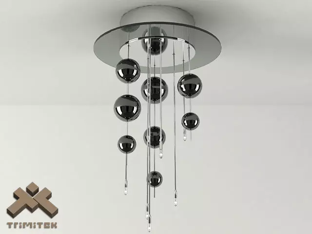 Bubbles 6PLP Lamp 3D model_0