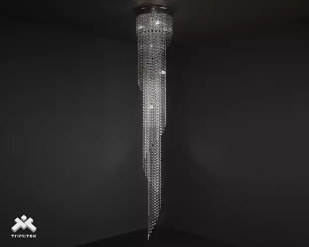 Crystal Chandelier Il Paralume Marina Art 1379