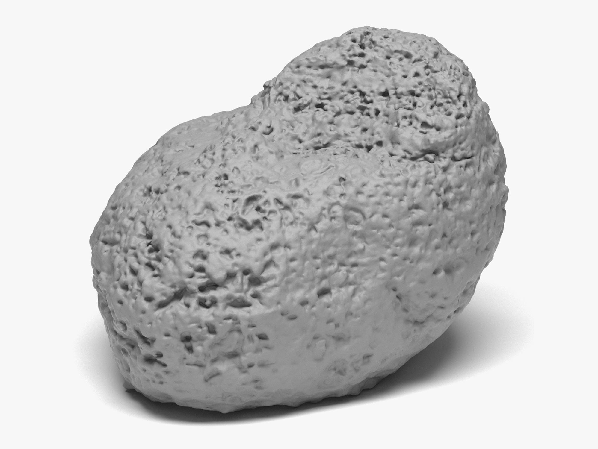 Rock 04 - 16K Scan Low-poly 3D model_8