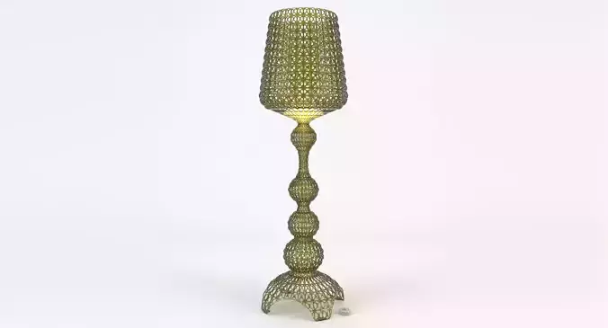 Kartell Kabuki Floor Lamp - Green 3D model