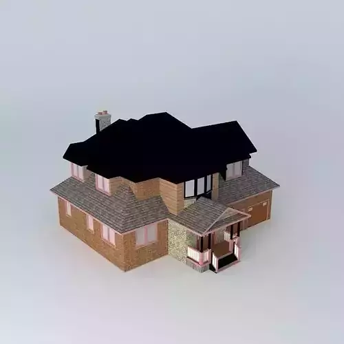 Quaint Townhouse Free 3D model