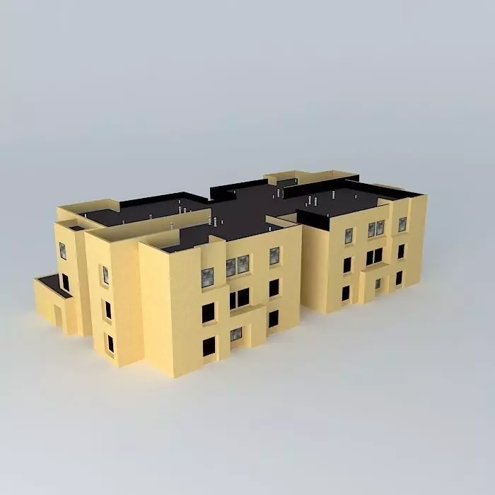 Quad Housing Free 3D model