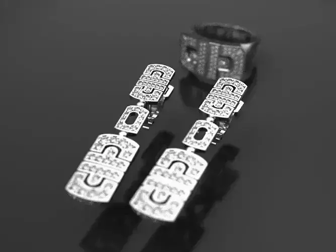 Parentesi earrings - replica