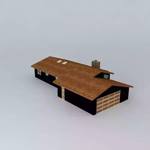 Modern Wooden 1 Store House