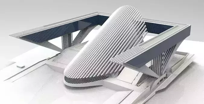 Architecture Famous model03 3D model
