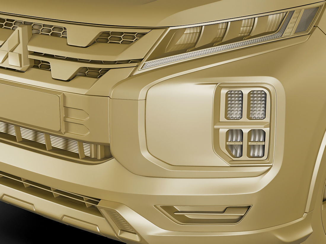 Mitsubishi ASX 2020 3D model_18