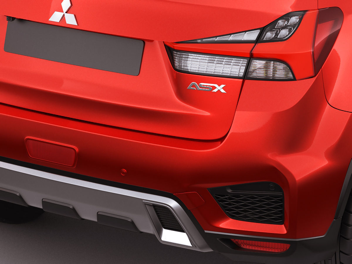 Mitsubishi ASX 2020 3D model_4