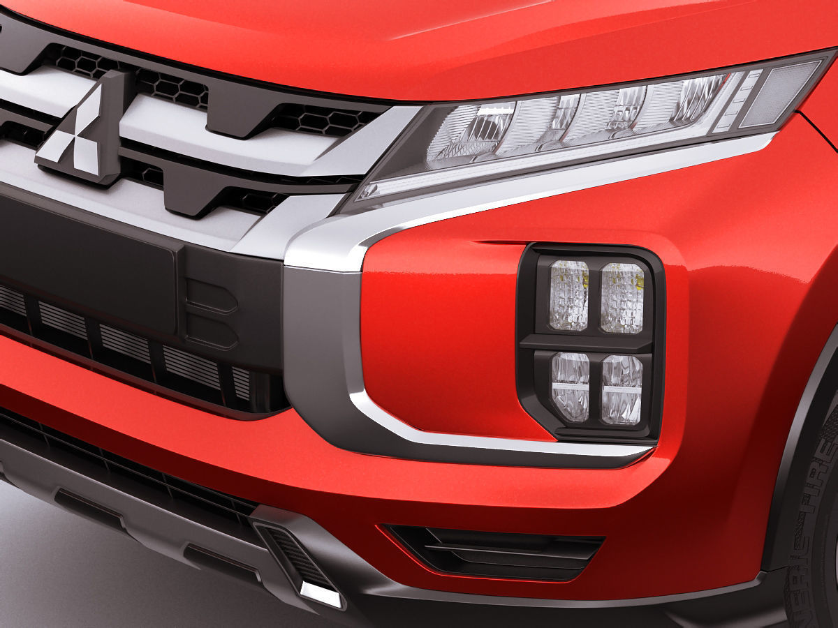 Mitsubishi ASX 2020 3D model_3