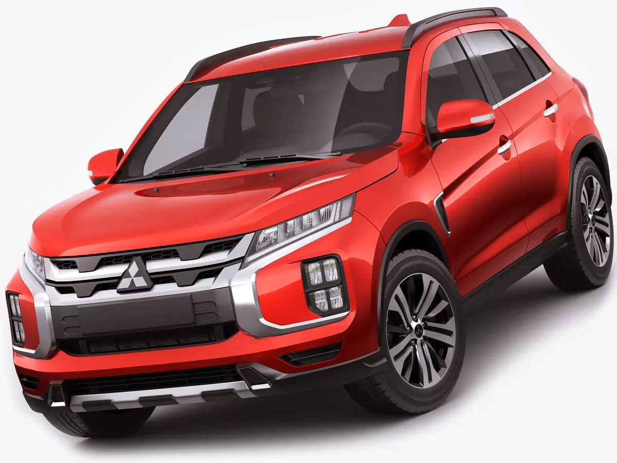 Mitsubishi ASX 2020 3D model_0