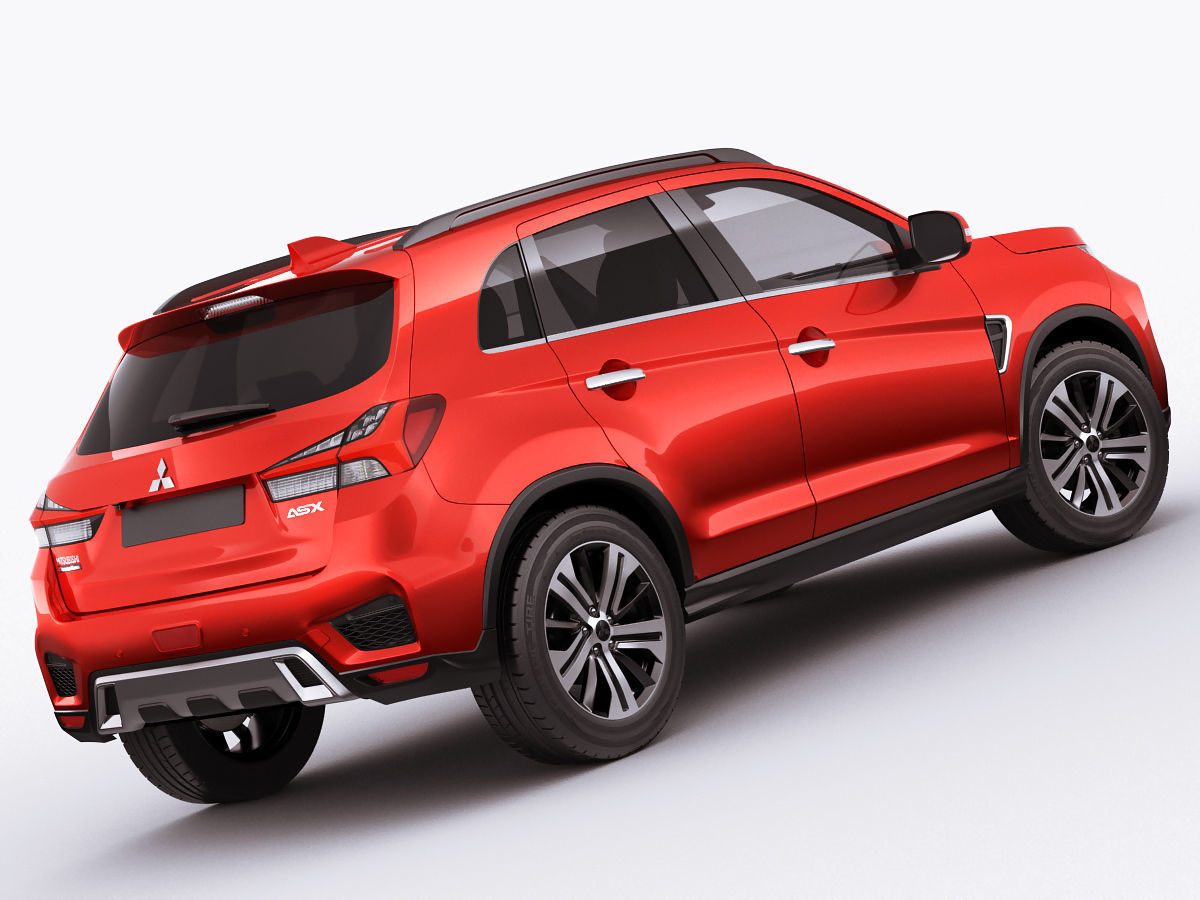 Mitsubishi ASX 2020 3D model_8