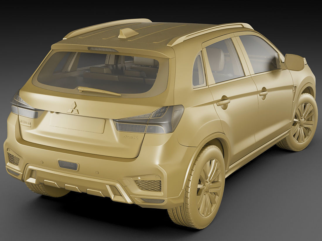 Mitsubishi ASX 2020 3D model_17