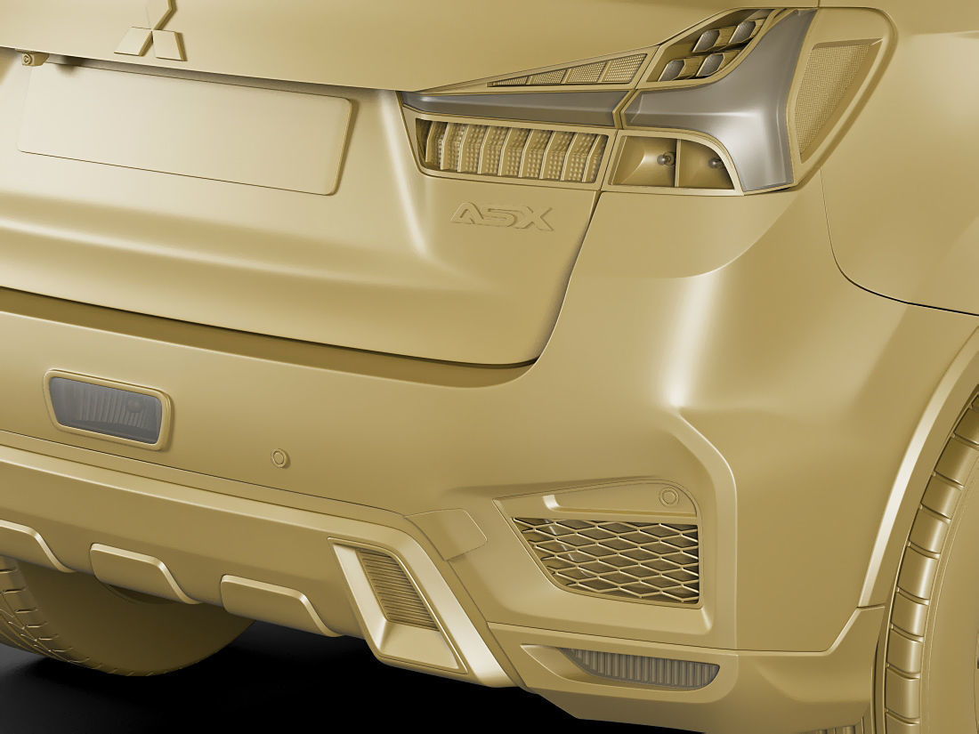 Mitsubishi ASX 2020 3D model_19