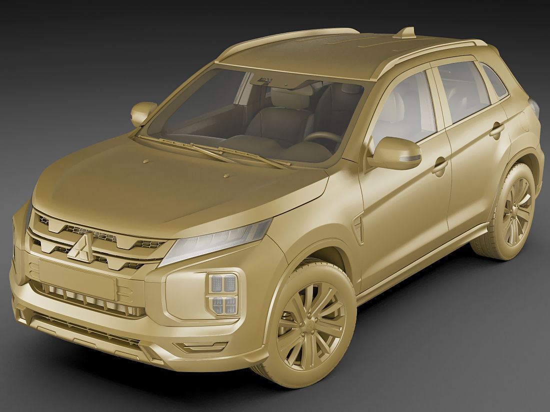 Mitsubishi ASX 2020 3D model_16