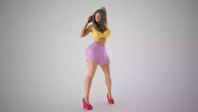 Engaging in Fashion 3D print model