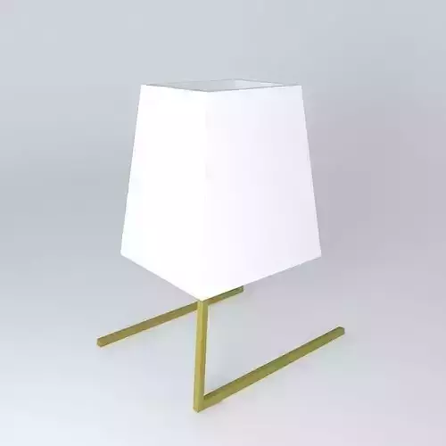 Modern white lamp