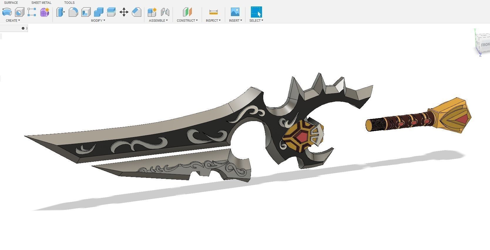 shalamayne STL file 3D print model_8