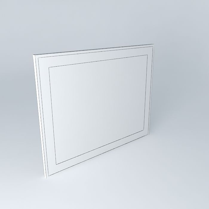 Modern painting Free 3D model_4