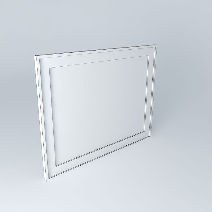 Modern painting Free 3D model_3