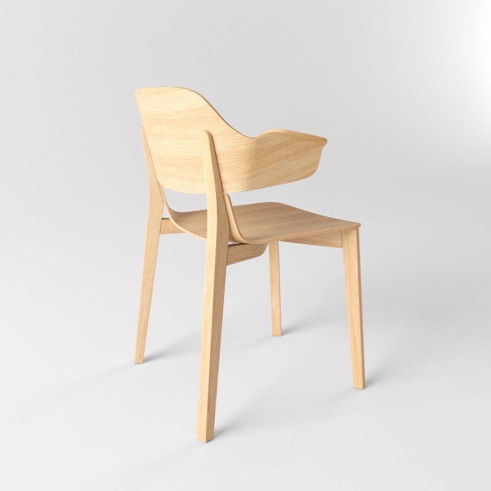 Leaf Armchair 3D model_4