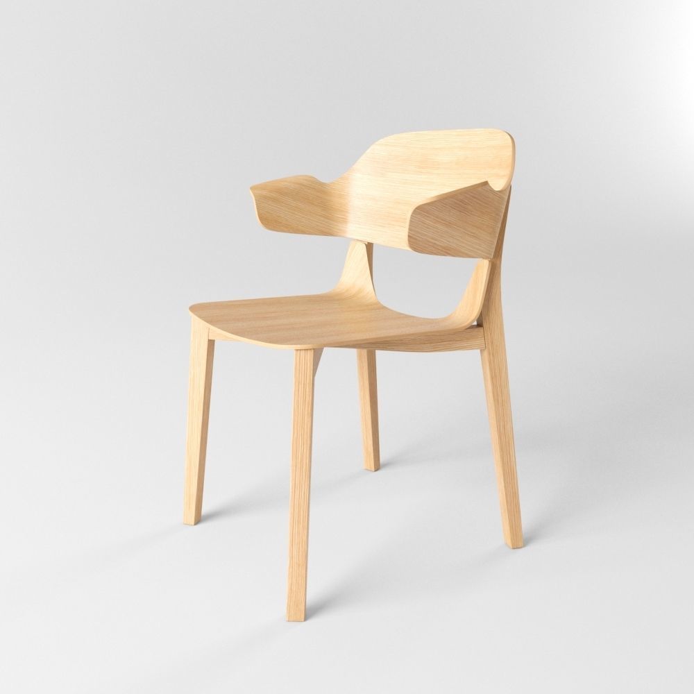 Leaf Armchair 3D model_15