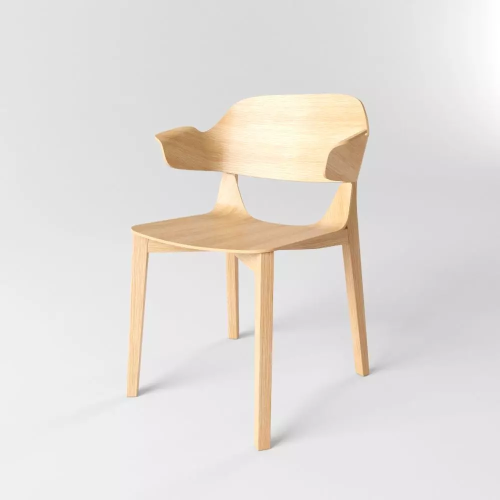 Leaf Armchair 3D model_0