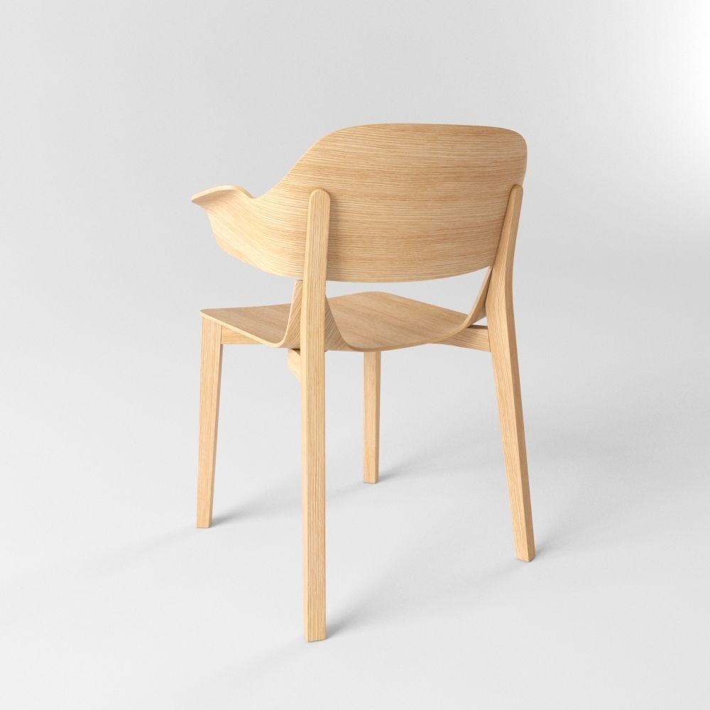 Leaf Armchair 3D model_12