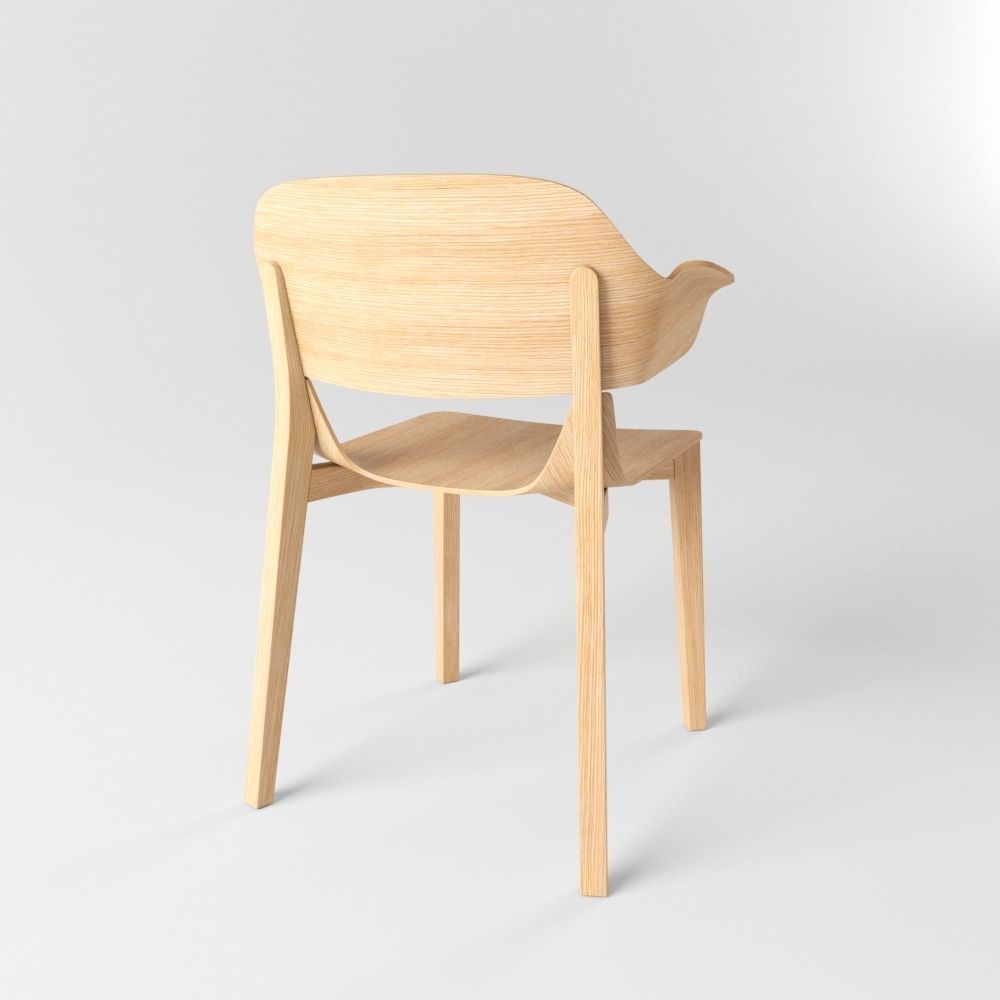 Leaf Armchair 3D model_11