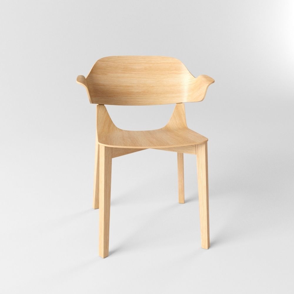 Leaf Armchair 3D model_1