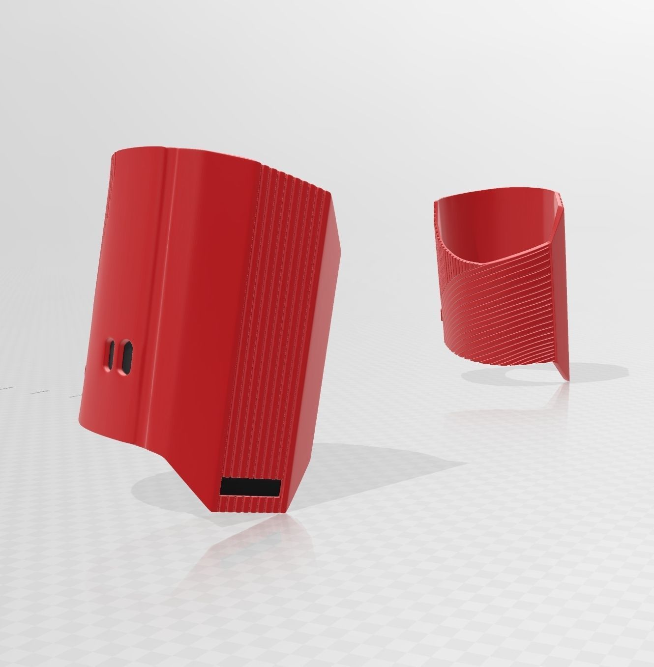 Star Wars The Rise of Skywalker Sith Trooper Upper Arm Armour 3D print model_3