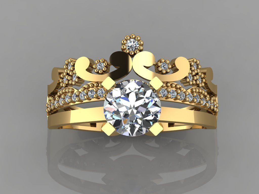 GC GOLD TW006- Diamond set 3D model 3D print model_3